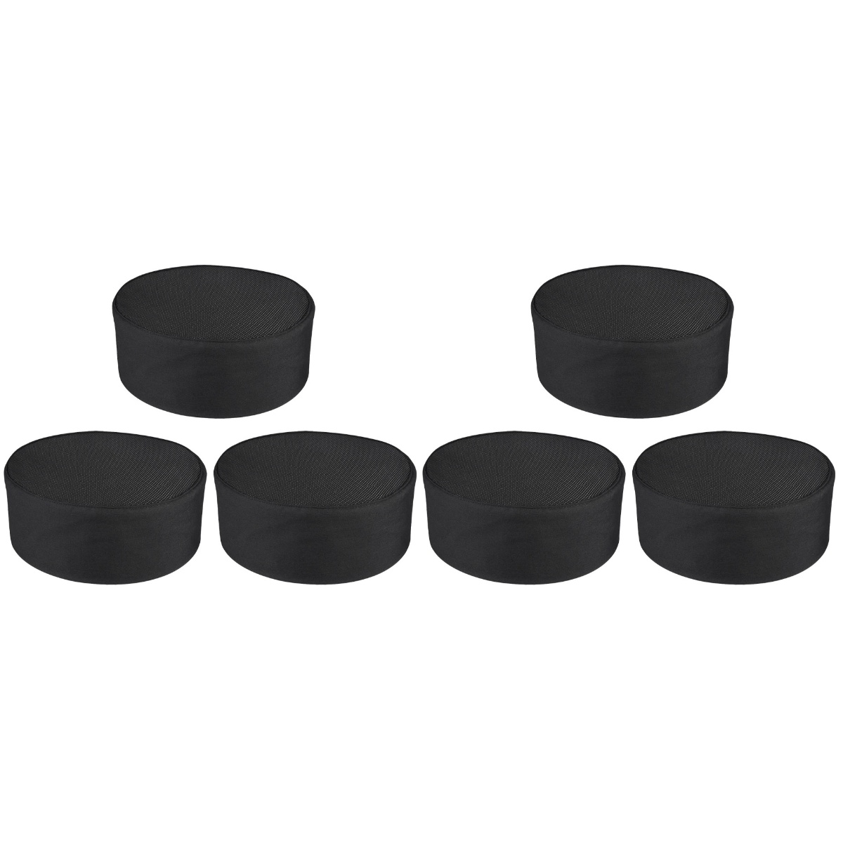 Breathable Mesh Hat 6 Pcs Chef Dust-proof Bonnet for Men Has Adjustable ...