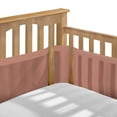 thumbnail image 1 of BreathableBaby Mesh Liner for Full-Size Cribs, Deluxe 4mm Mesh, Red Clay (Size 4FS Covers 3 or 4 Sides), 1 of 5