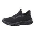 thumbnail image 1 of Breathable Mesh Men's Sneakers Lightweight Soft Sole Casual Running Shoes For Daily Wear Comfortable Slip On Walking Shoes, 1 of 8