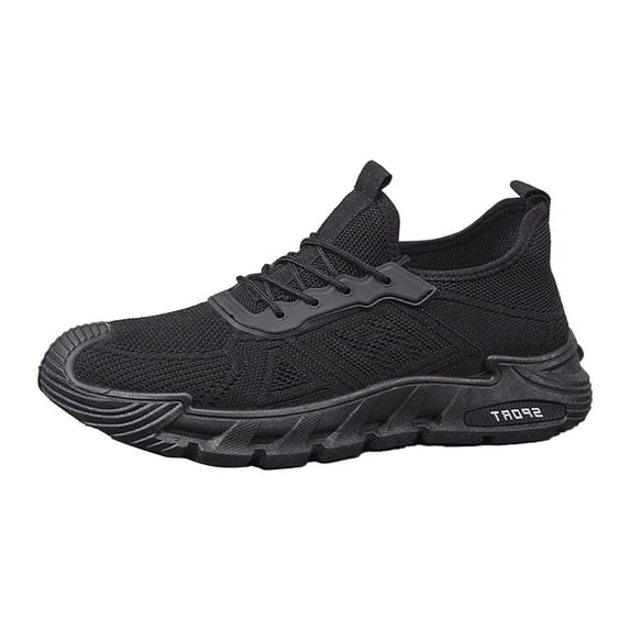 Breathable Mesh Men's Sneakers Lightweight Soft Sole Casual Running Shoes For Daily Wear Comfortable Slip On Walking Shoes