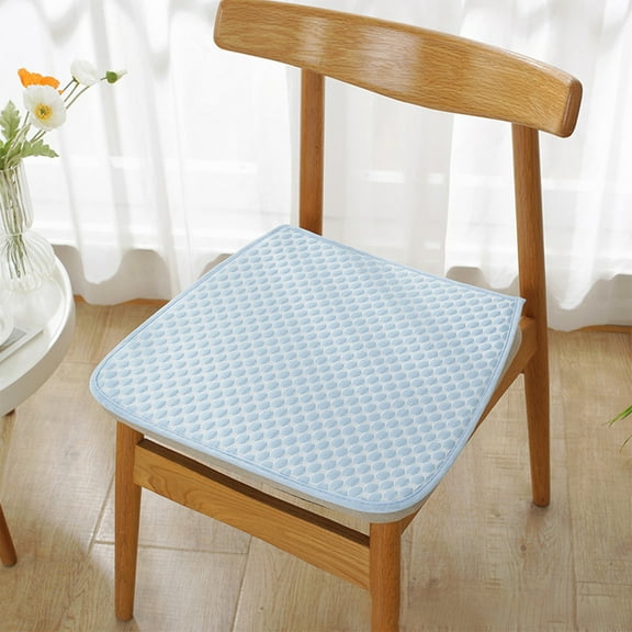 Breathable Mesh Office Chair Cushion with Non-Slip Base for Spring and Summer Comfort