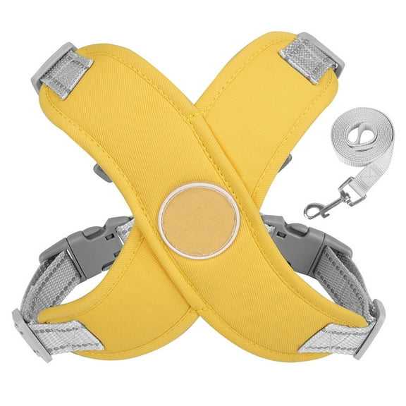Breathable Mesh Reflective Dog Harness Adjustable Quick Release Buckle No Pull Soft Padded Vest for Small Medium Dogs Night Walks