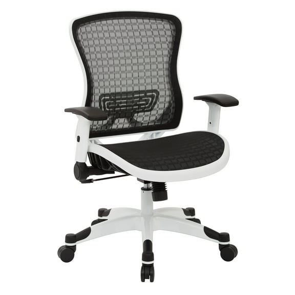Breathable Mesh Seat And Back Manager Chair-Color:CHX Dark,Size:26.75W x 25D x 39H
