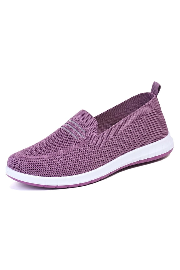 Breathable Mesh Slip On Clogs for Women Summer Low Cut Casual Mommy Shoes