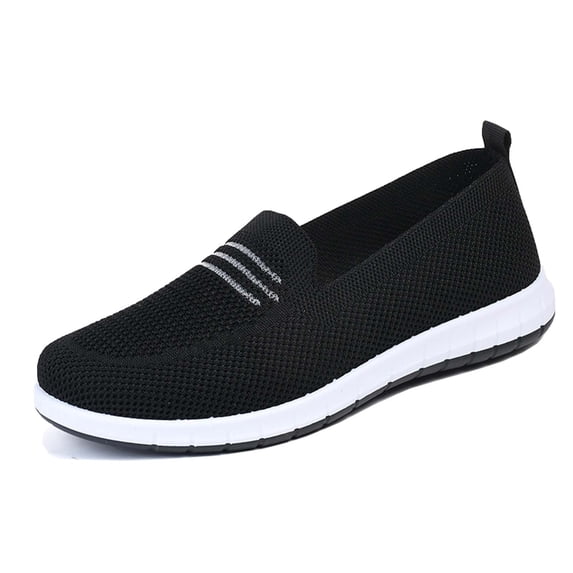 Breathable Mesh Slip On Clogs for Women Summer Low Cut Casual Mommy Shoes