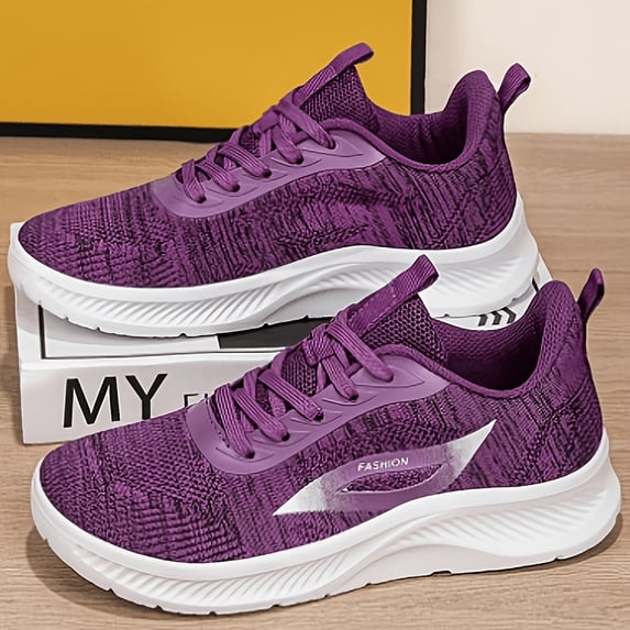 Breathable Mesh Sneakers, Women's Lightweight Running Shoes, Soft-Soled Casual Walking Shoes, Breathable and Non-Stuffy with Soft Cushioning for Daily Commuting, Women's Wide-Toe Casual Sneakers