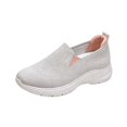 thumbnail image 1 of Breathable Mesh Solid Women's Casual Shoes Everyday Comfort Lightweight Appeal Summer Walking -On Flat Sandals, 1 of 5