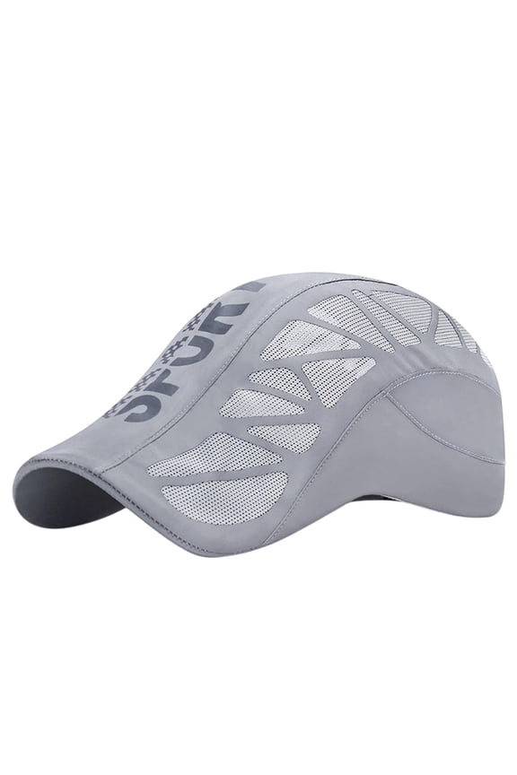 Breathable Mesh Sport Cap, Moisture Wicking Adjustable Running Hat, Lightweight Low Profile Athletic Baseball Cap for Men Women