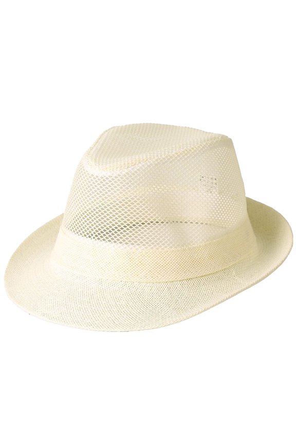 Breathable Mesh Top Hat with Encrypted Grass Fabric - Summer Non-Stuffy Sun Shade Hat, 23.6in Head Circumference, Durable Stitching, Outdoor Walking/Travel Casual Fashion Accessory