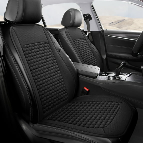 Breathable Mesh, Ventilated Car Seat Cushion and Backrest, 3D Airflow Design, All-Season Comfort for Driving, Office, Home