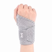 Breathable Mesh Wrist Brace for Men & Women, Adjustable Wrist Support Wraps for Carpal Tunnel, Tendonitis, Arthritis Pain Relief, One Size Fits All