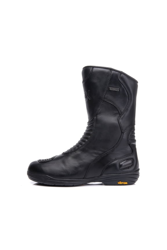 Breathable Motorcycle Boots for All Seasons - Unisex Motorcycle Cycling Shoes,Black,44