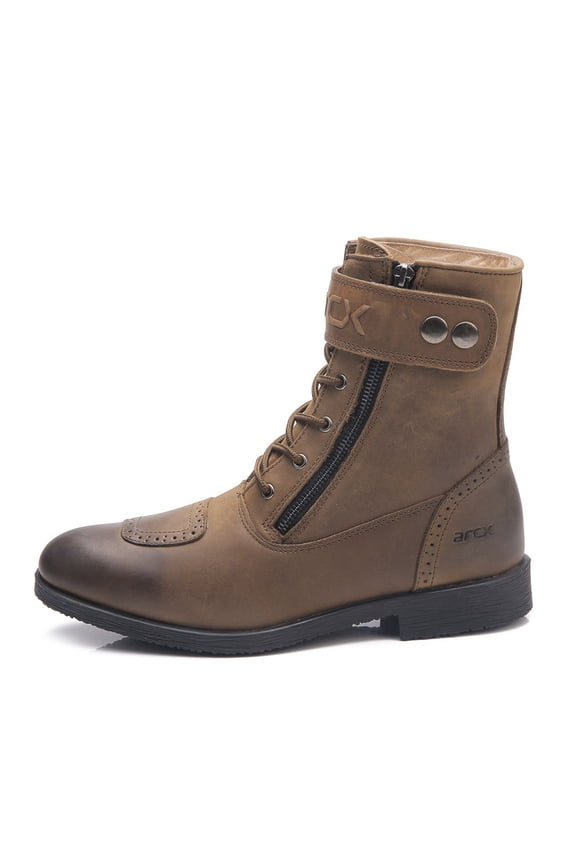 Breathable Motorcycle Boots for All Seasons - Unisex Motorcycle Cycling Shoes, brown,45