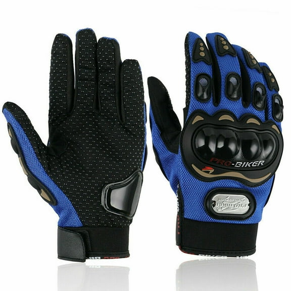 Breathable Motorcycle Gloves for Men and Women, Full Finger Motorbike Gloves for BMX ATV MTB Riding, Road Racing, Cycling, Climbing, Motocross