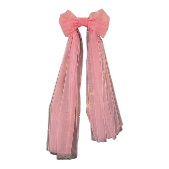 Breathable Netting Fabric Large Bowknot Embellishment Perfect For Seasonal Crafts And Christmas Celebration Displays