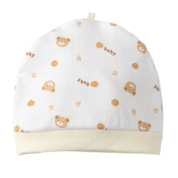 Breathable Newborns Hospital Hat Stretchy Cotton Baby Bonnet Cap Windproof for Boys Girls 0 to 3 Month