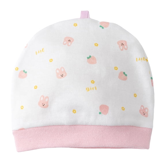 Breathable Newborns Hospital Hat Stretchy Cotton Baby Bonnet Cap Windproof for Boys Girls 0 to 3 Month