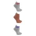 thumbnail image 1 of Breathable No Show Socks with Tab and Arch Support, 3 Pair, 1 of 3