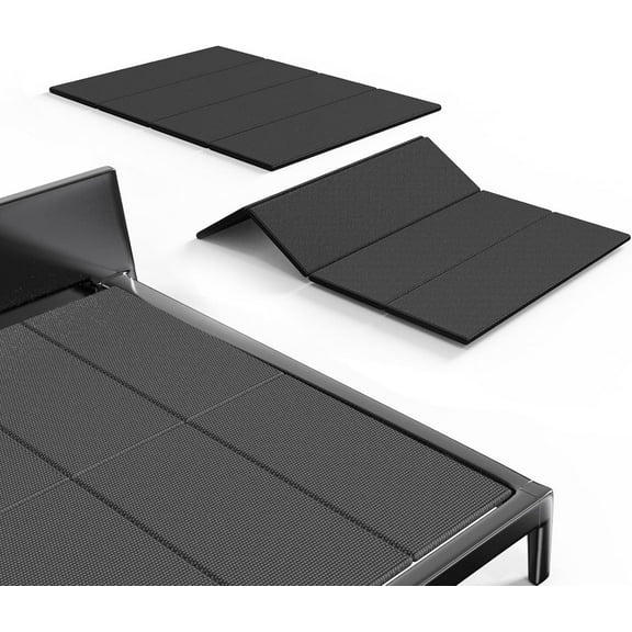 Breathable, Noise Minimizing, Moisture Resistant Bunkieboards,Low Profile Bed Support,Large Double Bed 10mm Bunkie Board, Folding Spring Box, Light and Thin,Queen Size 60x80''