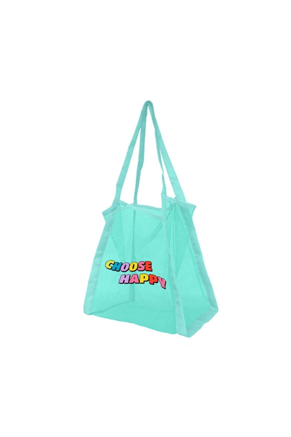 Breathable Nylon Mesh Beach for Shell Collecting, Sandproof Storage with Large Capacity Coastal Essentials