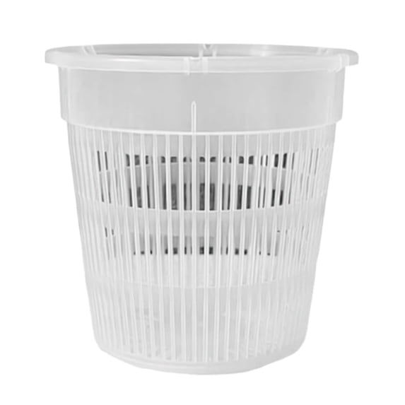 Breathable Orchid Pot, Clear Plastic Slotted Mesh Planter with Enhanced Permeability, Prevents Soil Compaction, Promotes Healthy Root Growth for Indoor Orchids, Phalaenopsis, Gardening