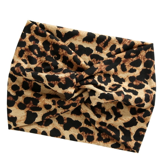 Breathable Outdoor Headbands Leopards Print Headscarf Unisex Neck Scarf for Women And Girls Sports