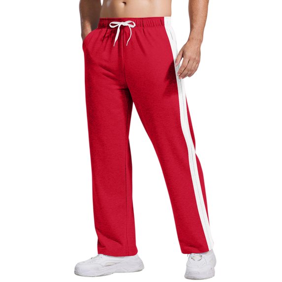 Breathable Outdoor Pants Men's Jogging Sports Pants Jogger Tracksuit Trousers Casual Long Trousers Big Size Lightweight Draped Sweatpants for Men Classic Sports Casual Pants