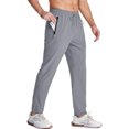 thumbnail image 1 of Breathable Outdoor Pants Training Fitness Pants Men Quality Versatile Streetwear Mens Drawstring Pockets Cargo Pants Casual Long Trousers Big Size Loose Legged Pants, 1 of 3