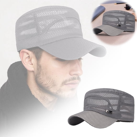 Breathable Outdoor Sports Baseball Cap Quick Dry Mesh Sun Protection Dad Hat Running Hiking Hat For Adults E