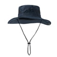 thumbnail image 1 of Breathable Packable Lightweight Adjustable Wide Brim Beach Hat Sun Protection Bucket Hat Sun Hat Fishing Hat Floppy Hat Ponytail Hat Foldable Quick Dry Bucket Sun Hat Ponytail Sun Hat, 1 of 7