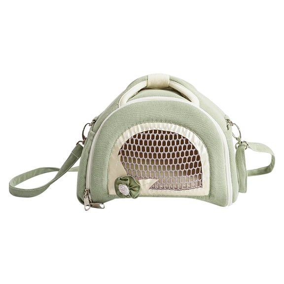 LOLIPPYY Small Animal Carrier Bag: Rat Hamster Travel Shoulder Bag - Sugar Glider Pouch - Bearded Dragon Outdoor Pouch Guinea Pig Takeaway Carrier