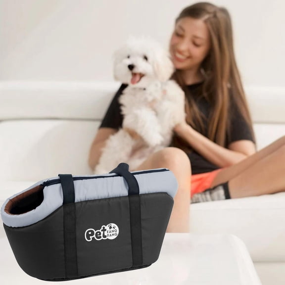 Breathable Pet Carrier Handbag Portable Foldable Travel Bag with Mat for Cats Small Dogs