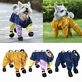 thumbnail image 1 of Breathable Pet Pants with Foot Cover Nonslip Dirt Resistant for Indoor Outdoor,XS 1-2.5KG,blue, 1 of 8