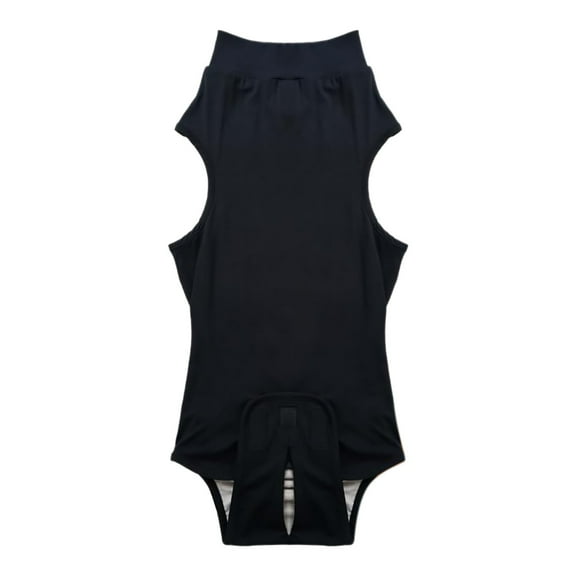 Breathable Pet Recovery Suit - Anti-lick Design - Elastic Fabric for Post- Wound Protection
