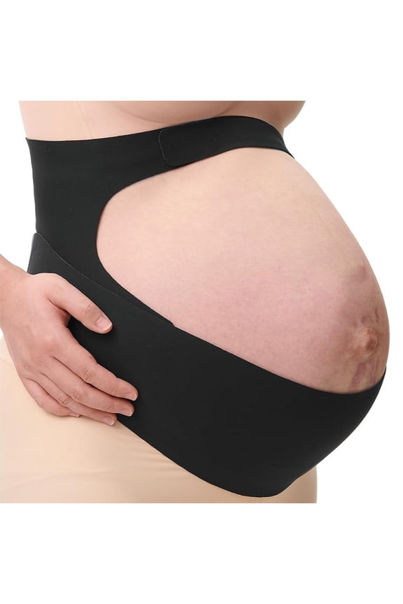 Breathable Pregnancy Support Belt Stretchable Adjustable Belly Support For Expecting Mother