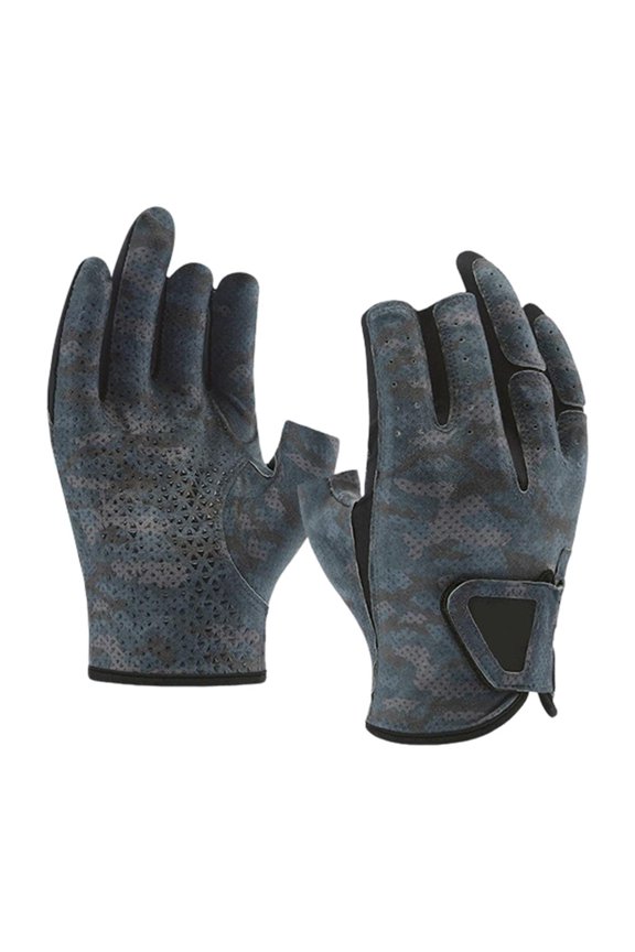 Breathable Quick Dry Fishing Gloves Mittens With Nonslip Hand And Adjustable Wrist Cuffs For Daily Comfort