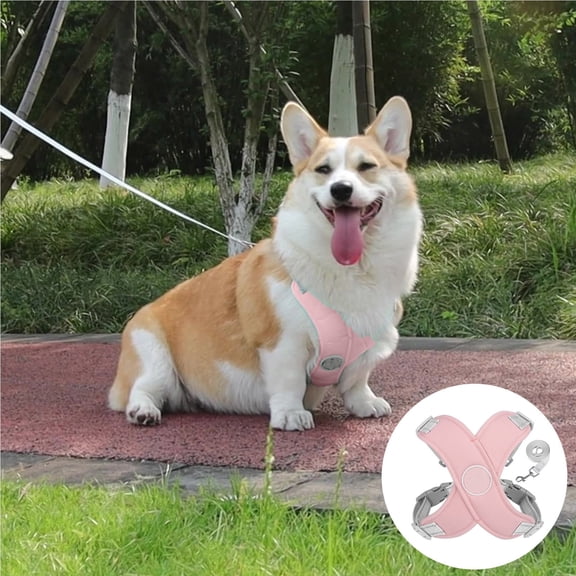 Breathable Reflective Dog Harness Adjustable No-Pull Breakaway Padded Pet Vest for Small Medium Dogs