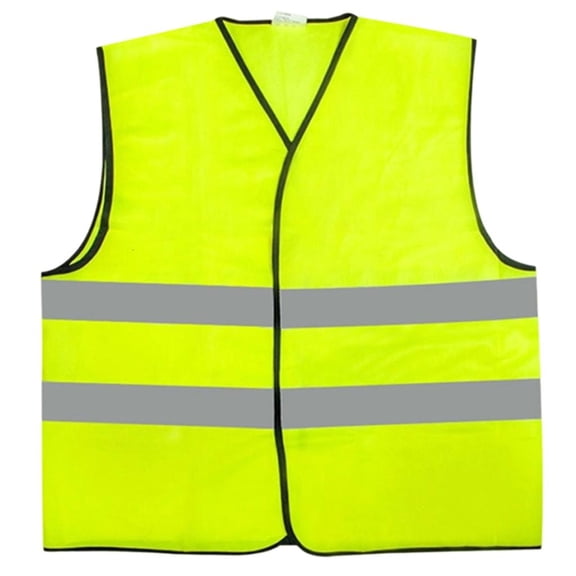 Breathable Reflective Security Vest Outdoor Work Suit With Multiple Pockets For Running Cycling Construction Sites Work