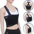 thumbnail image 1 of Breathable Rib Brace for Men and Women - Chest Wrap Belt for Sternum Injuries, Support for Cracked, Dislocated, Fractured and Post-Surgery Ribs，XL, 1 of 13