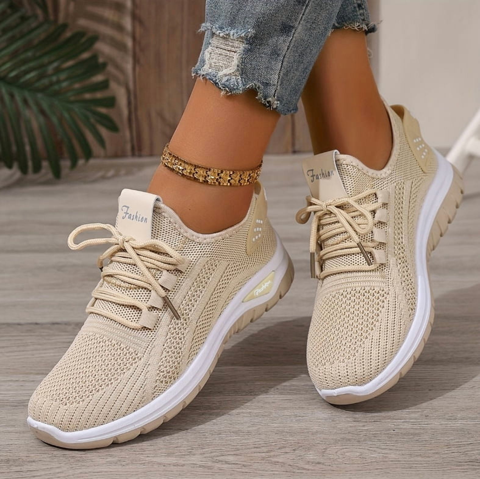 Breathable Running Shoes Lightweight Athletic Walking Sneakers Slip Resistant Men main image 2