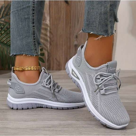 Breathable Running Shoes Comfortable Walking Sneakers for Gym Sports Fitness Casual Fashion Workout Shoes Antislip Lightweight for Women