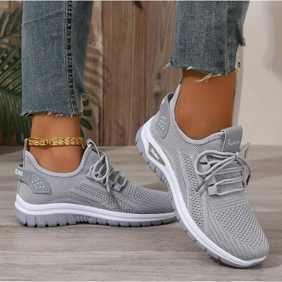 Breathable Running Shoes Comfortable Walking Sneakers for Gym Sports Fitness Casual Fashion Workout Shoes Antislip Lightweight for Women