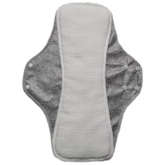Breathable Sanitary Napkin for Women Soft Cotton Washable Hygienic Menstrual Pad Water Resistant Underwear Liner Pad