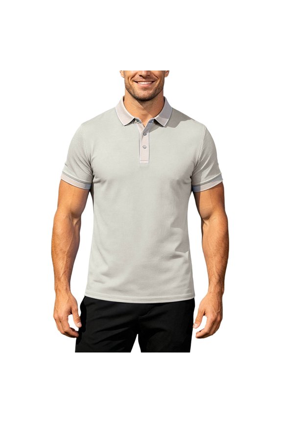 Breathable Shirt For Running And Workout Solid Peak Lap Style Performance For Training Men Shirts Tees Men Mens Big And Tall T Shirts