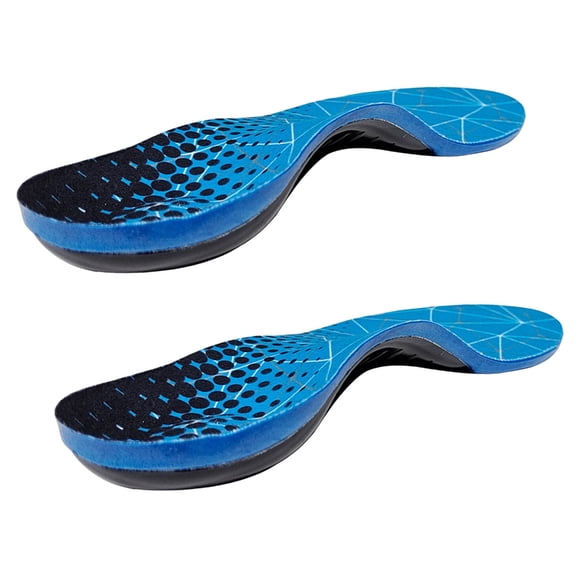 Breathable Shoe Inserts for Flat Feet Shock Absorption Full Length Shoe Insoles for Women Men Elderly