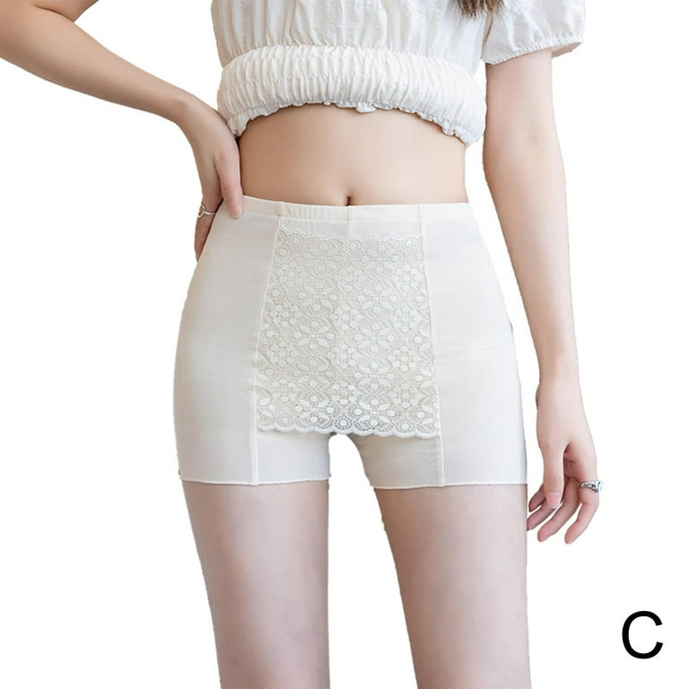 Breathable Short Tights Underwear Soft DoubleLayer Short Summer Safety Under  Shorts Skirt D0V5 