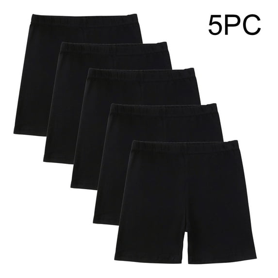 Breathable Shorts for Girls 10-12 KkSLirnhs 5PC Toddler Kids Comfortable Leggings for Girls Yoga Summer Play Shorts 9 Years Black