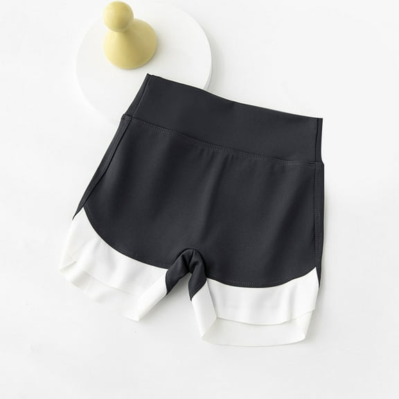 Breathable Shorts for Girls 12-14 KkSLirnhs Summer Girls' Mid Size Children's Comfortable Pants 8 Years Blue