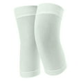 thumbnail image 1 of Breathable Silk-Blend Knee Warmers for Cold Weather Protection, Comfortable Joint Support for Arthritis Relief, Washable Elastic Knee Pads for Indoor Use and Gentle Yoga Practice, 1 of 3
