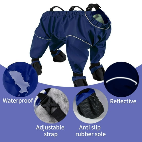 Breathable Soft-Soled Dog Shoes & Pants Set - All-Season Anti-Dirty Pet Footwear for Small & Medium Dogs, Waterproof Lightweight Dog Booties, Durable Pet Outdoor Protection Accessory, XL
